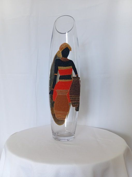 vase en verre
