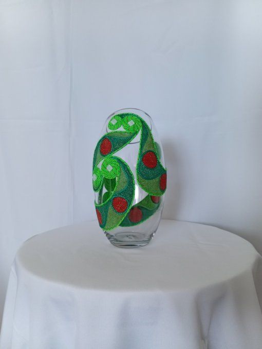 vase en verre