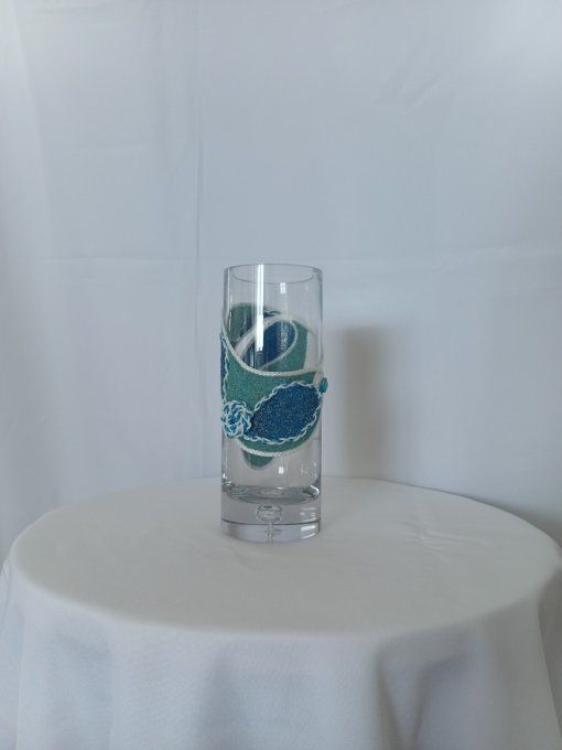 Vase en verre